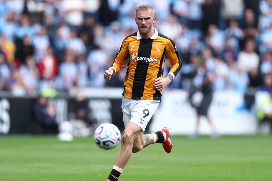 Oliver McBurnie, calciatore dell'Hull Oliver McBurnie, calciatore dell'Hull