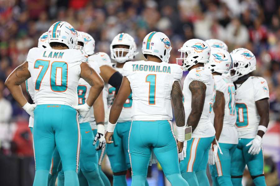 De Dolphins staan 2-0 en zijn samen Ravens ongeslagen in de AFC-conference