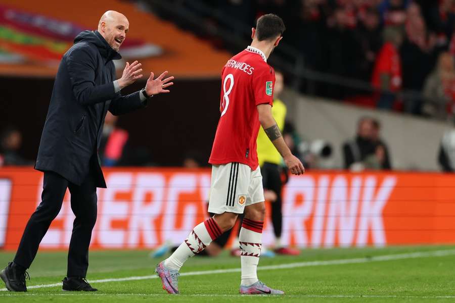 Erik ten Hag was blij met de inzet van United tegen Forest