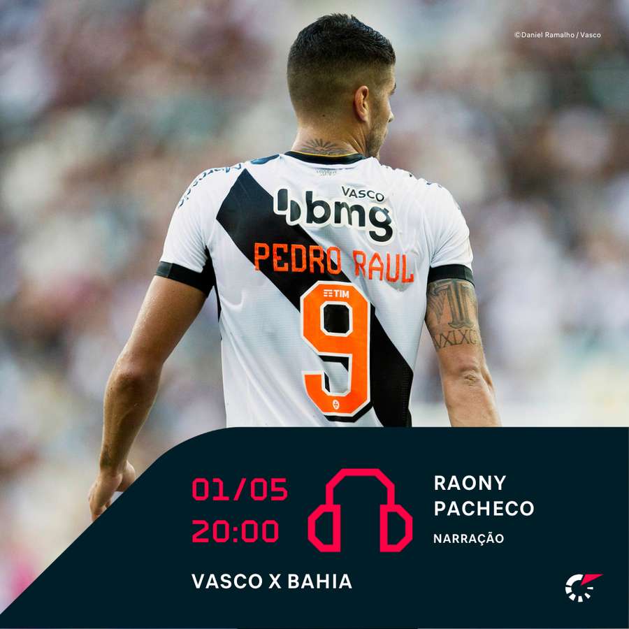 Vasco x Bahia ao vivo e online, onde assistir, que horas é