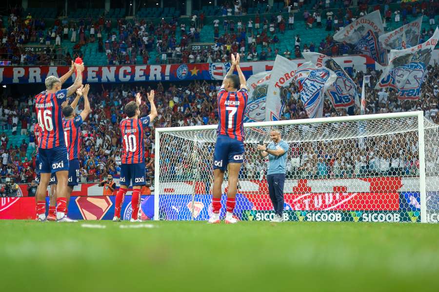 Torcida do Bahia foi a única a subir meio porcento