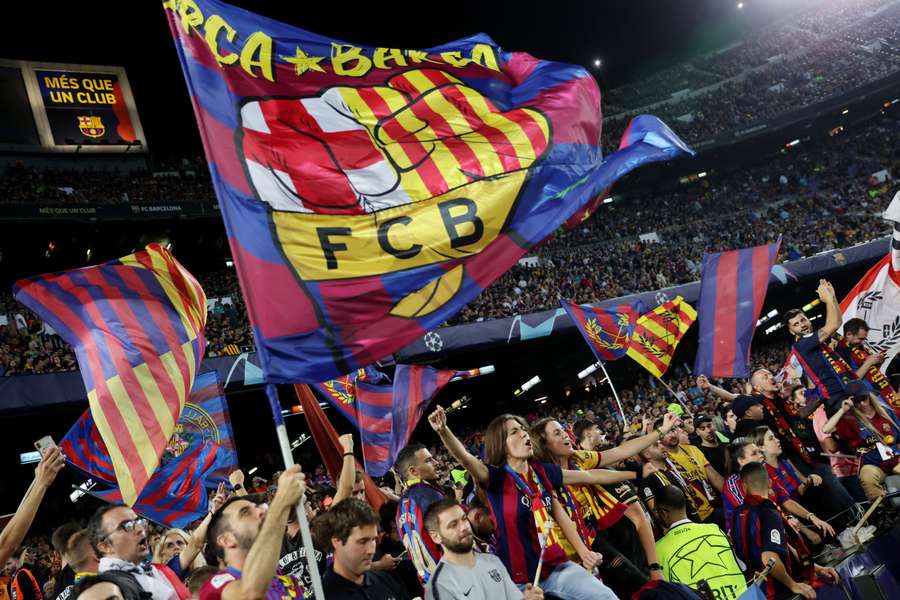 Barcelona's fans could be celebrating the league title this Sunday