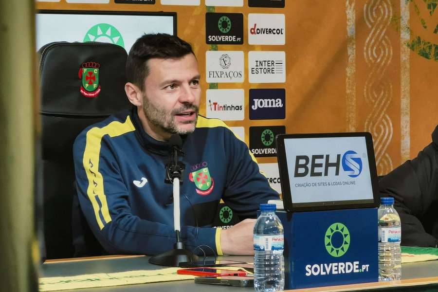 Filipe Cândido, treinador do Paços de Ferreira