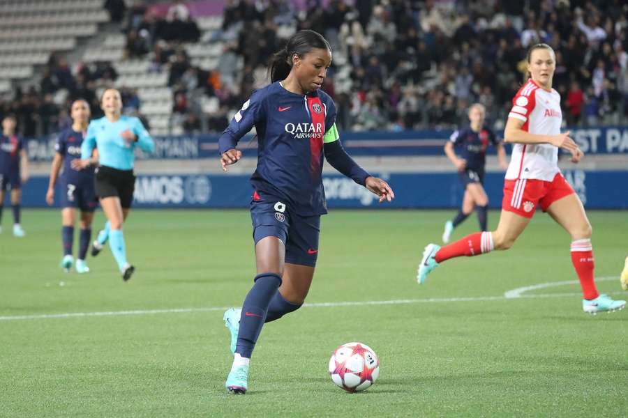 Grace Geyoro contre le Bayern