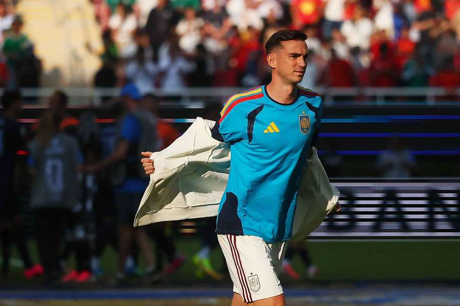 Fabián, siempre preparado para jugar con España Fabián, siempre preparado para jugar con España