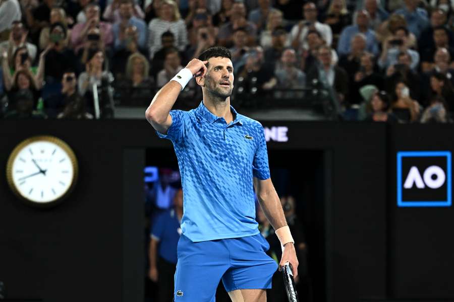 Ten of the best: Djokovic's dominance at Australian Open