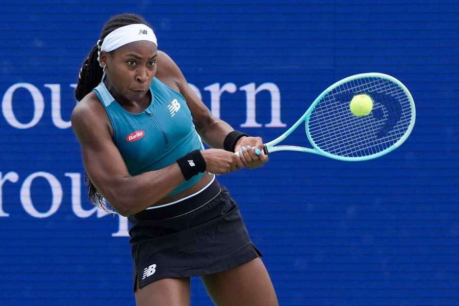 Gauff werd uitgeschakeld door Putintseva