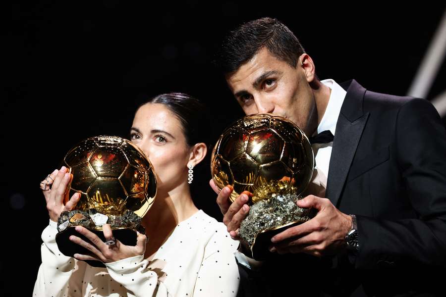 Aitana Bonmati (Barcelona) și Rodri (Manchester City), câștigătorii Balonului de Aur în 2024