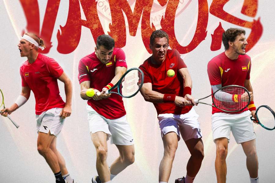Martínez, Carballés, Davidovich y Carreño jugarán la Copa Davis en Suiza