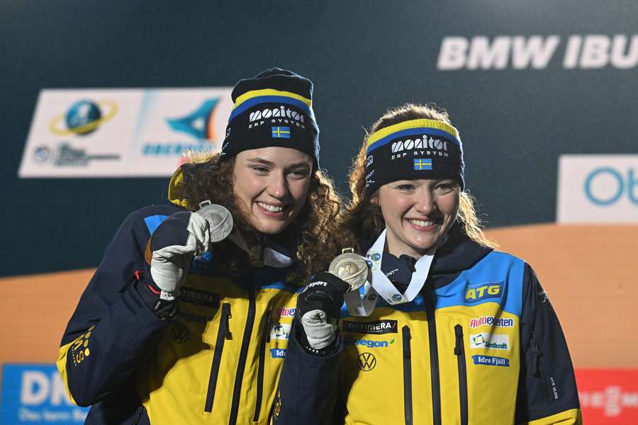 Hanna Oeberg i Linn Persson ponownie znalazły się na podium podczas mistrzostw świata w Oberhofie