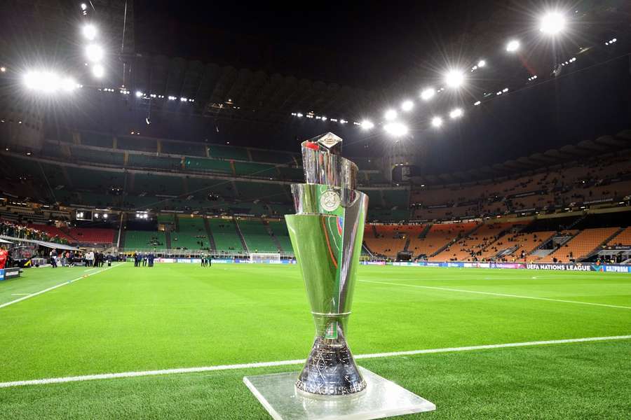 Trofej, o ktorú bojujú štyria najlepší z aktuálnej edície UEFA Ligy národov.