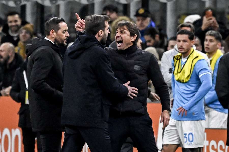 Conte war gegen Inter außer sich vor Zorn Conte war gegen Inter außer sich vor Zorn