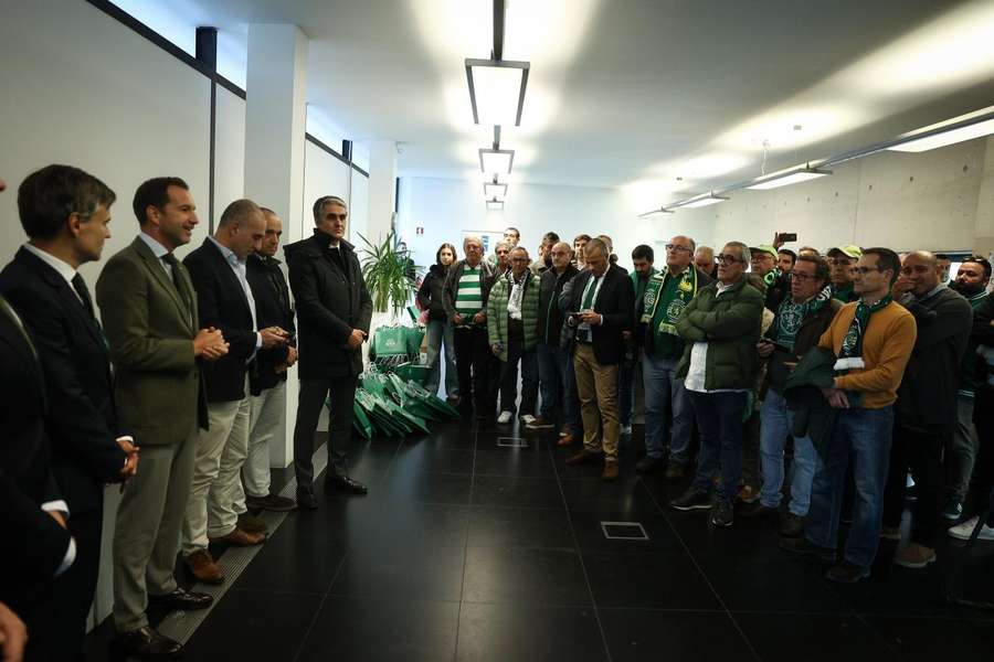 Frederico Varandas reuniu-se com os Núcleos do Sporting Frederico Varandas reuniu-se com os Núcleos do Sporting