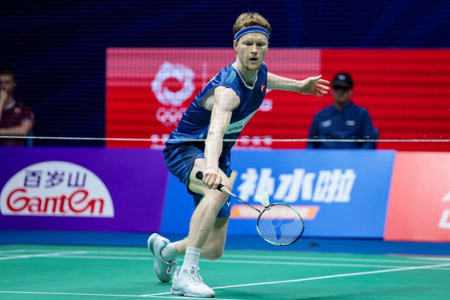 Anders Antonsen lost the final in Korea