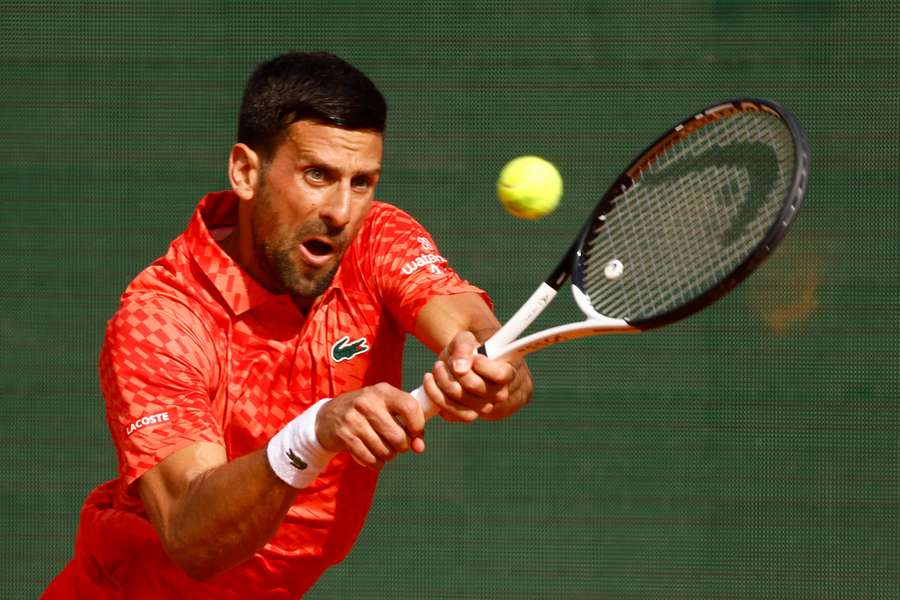 Djokovic struggled on his return to clay 
