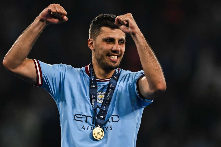 Rodri marcou o gol mais importante da história do Manchester City