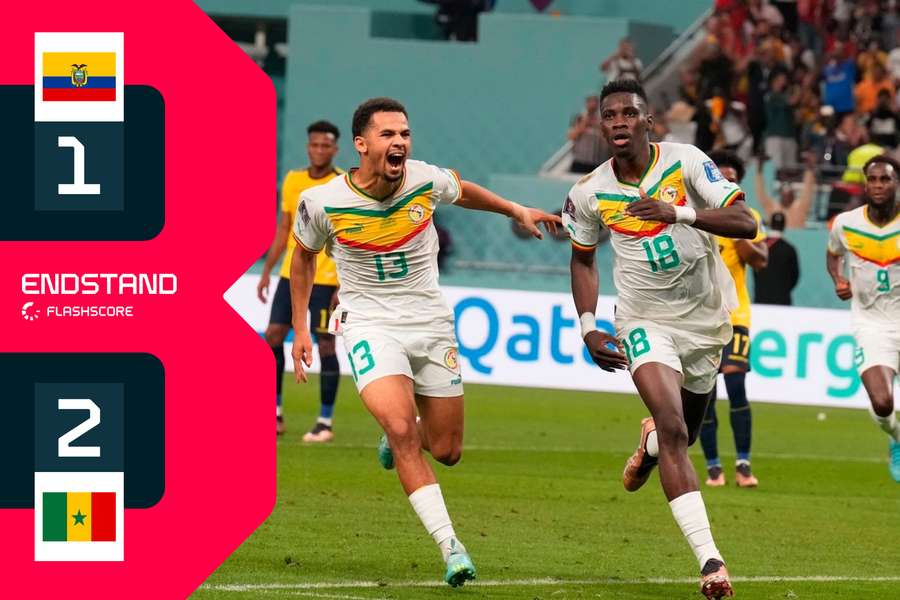 Senegal nach starkem Auftritt im Achtelfinale - Ecuador scheidet aus