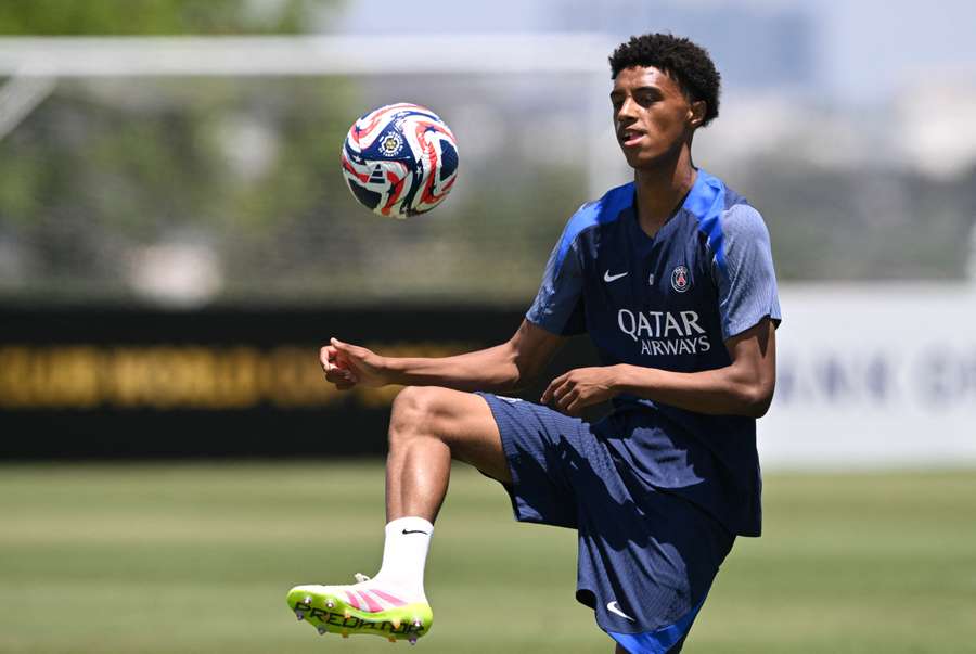 Noham Kamara lors du Mondial des clubs 2025.