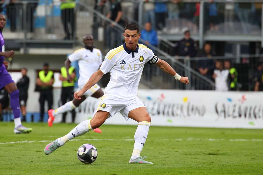 Ronaldo strelil jeden gól do siete Toulouse.