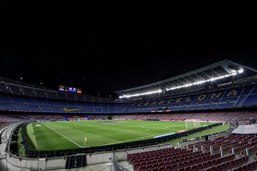 Camp Nou is currently undergoing renovations