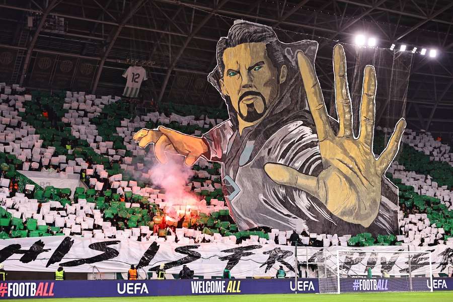 Fanoušci Ferencvárose. Fanoušci Ferencvárose.