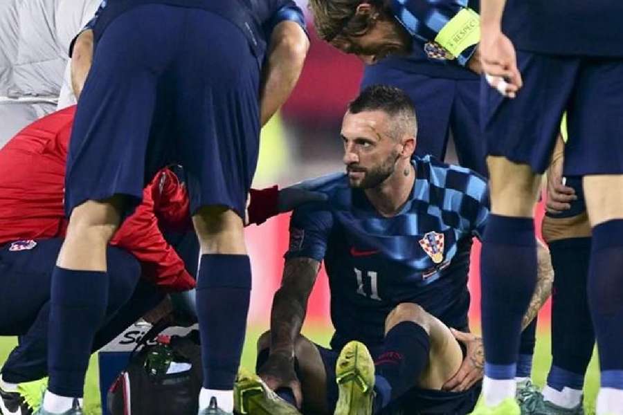 Le Croate M. Brozovic (Inter) blessé et absent 1 mois