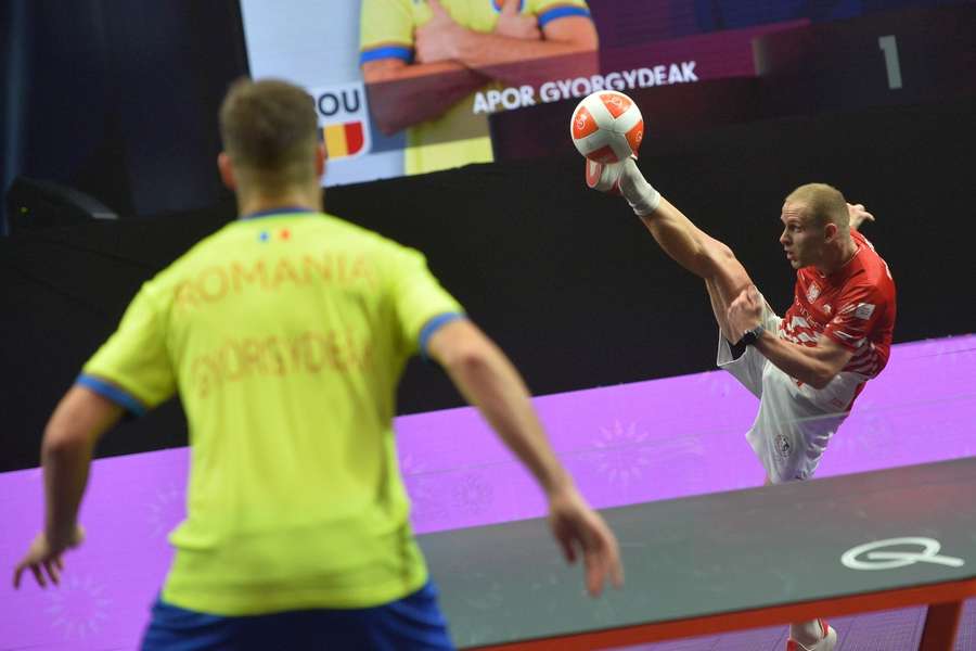 Naționala de teqball a României