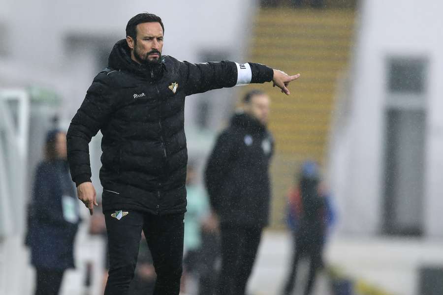 César Peixoto, treinador do Moreirense