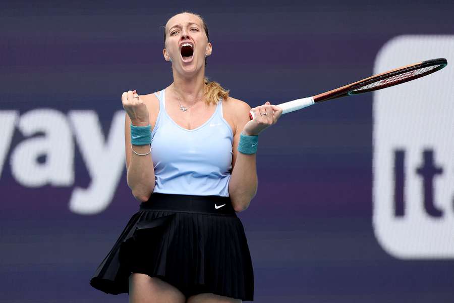 Petra Kvitová je v Miami ve finále.