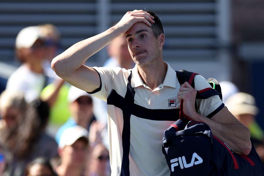 John Isner, emocionado en su adiós al tenis