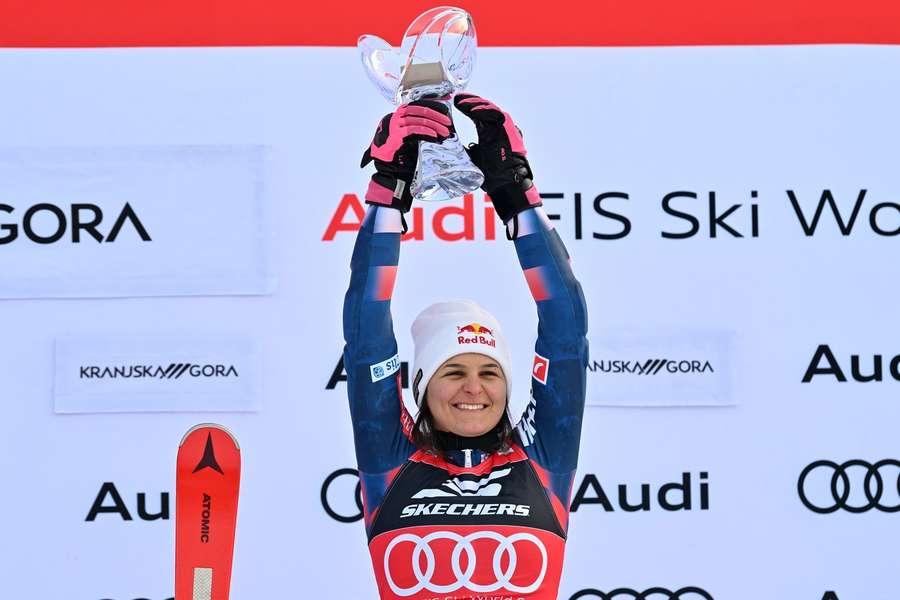Zrinka Ljutic, învingătoare în slalomul de la Kranjska Gora