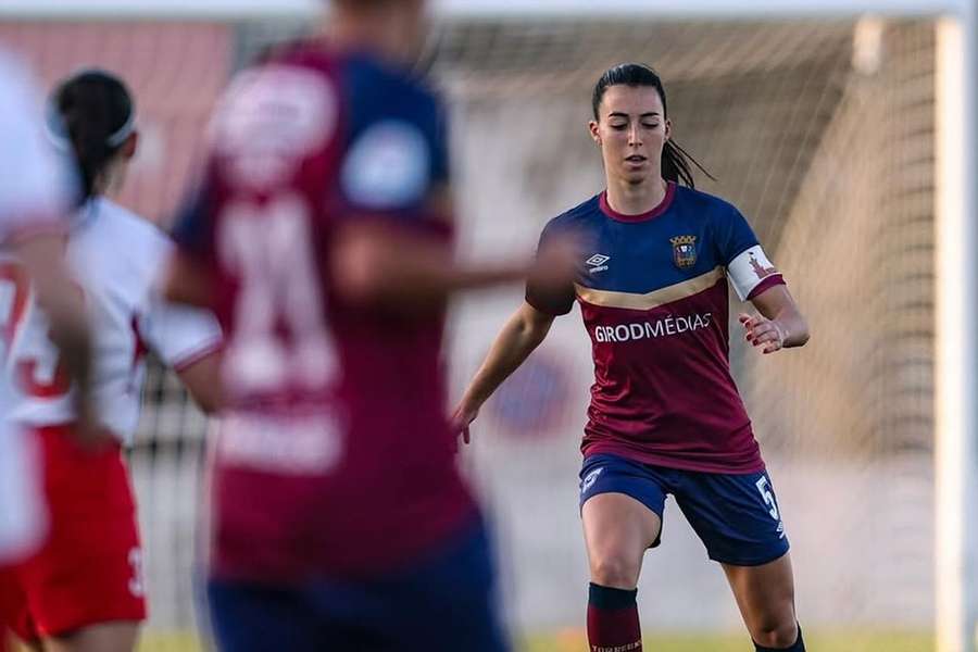 Carolina Correia em ação pelo Torreense Carolina Correia em ação pelo Torreense