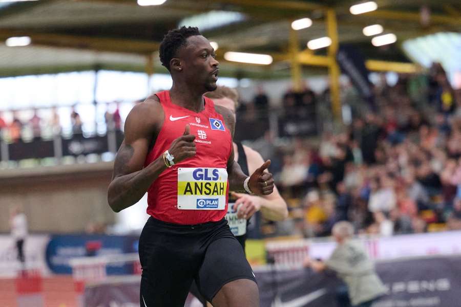 Owen Ansah voltou a melhorar o recorde alemão dos 100 metros Owen Ansah voltou a melhorar o recorde alemão dos 100 metros