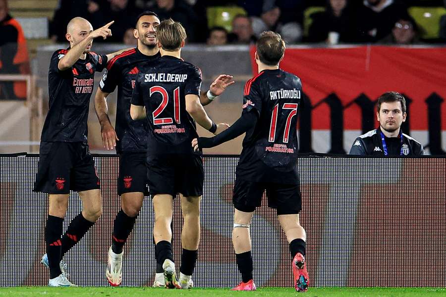 Vangelis Pavlidis marcou o gol da vitória do Benfica 