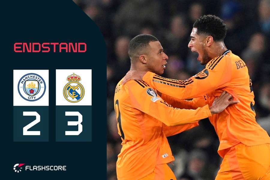 Kylian Mbappe und Jude Bellingham schossen je ein Tor.