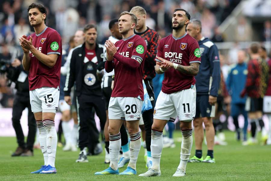 West Ham je blízko sestupu.