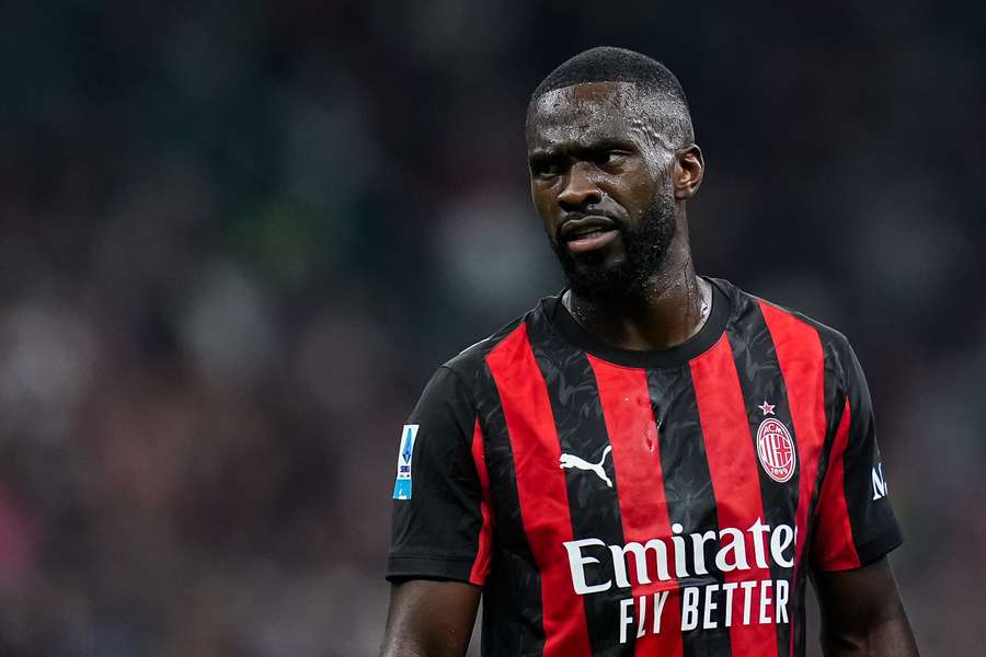 Tomori durante Milan-Napoli