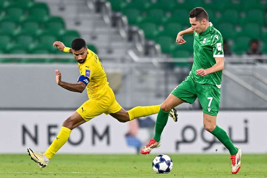 Draxler avec Al Ahli SC le 18 septembre.
