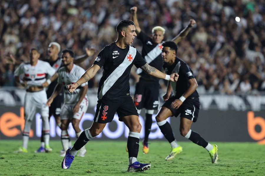 Puma Rodríguez empatou para o Vasco