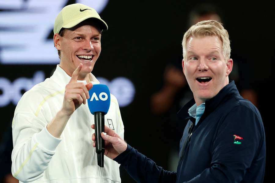 Jannik Sinner après sa qualification ce vendredi.
