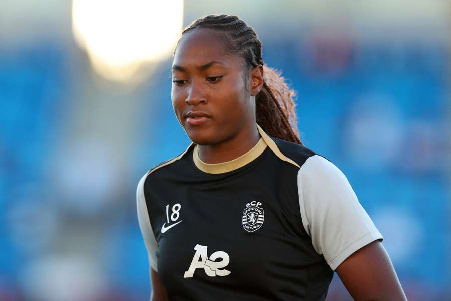 Britany Raphino em destaque no Sporting