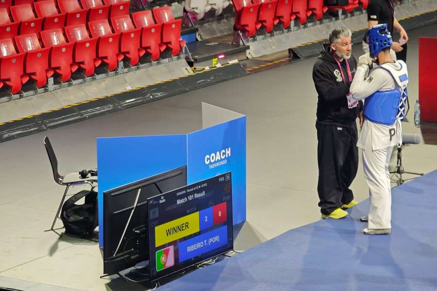 Português Tiago Ribeiro no Europeu em Munique, na Alemanha Português Tiago Ribeiro no Europeu em Munique, na Alemanha