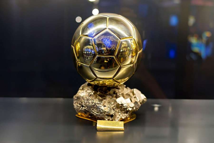 O troféu da Bola de Ouro