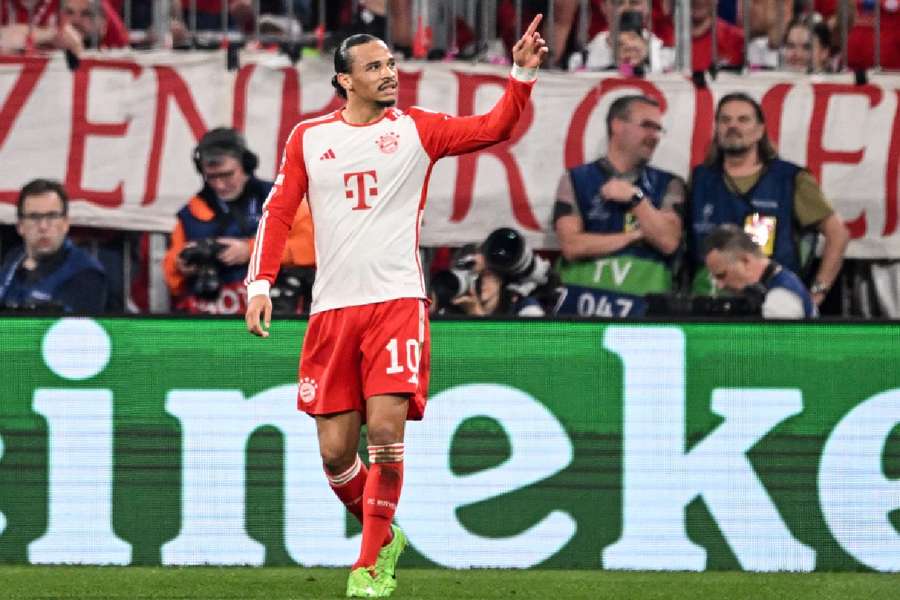 Sané empatou o jogo na Allianz Arena