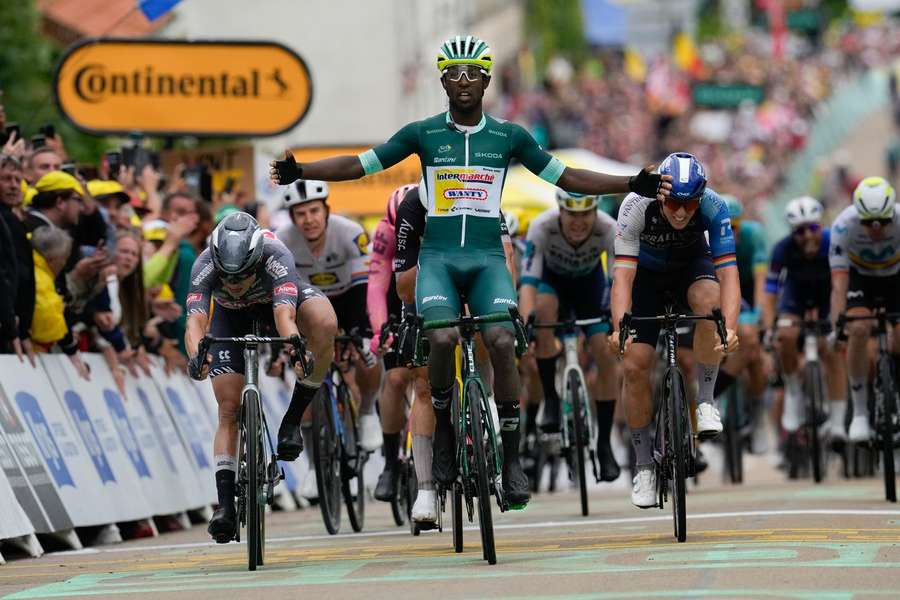 Biniam Girmay predviedol najsilnejší špurt a na konte má dve víťazstvá na tohtoročnej Tour de France.