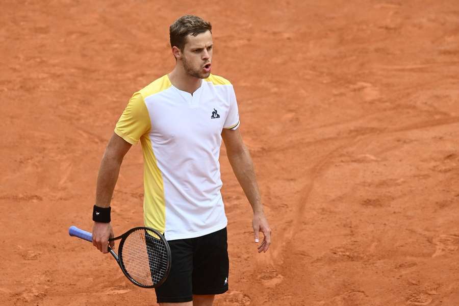 Yannick Hanfmann konnte sich beim ATP Turnier in Rom überraschend gegen Rublew durchsetzen 