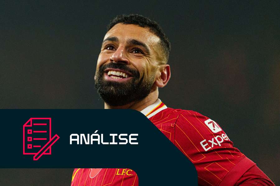 Salah é a grande figura do Liverpool