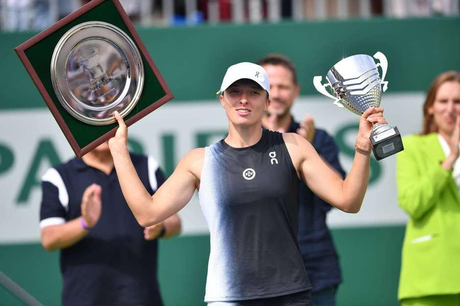 Iga Swiatek, première joueuse de tennis polonaise à gagner à domicile