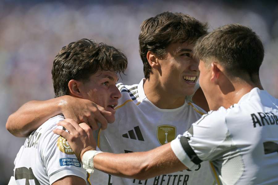 Die Youngsters Fran Gracia (l.) Gonzalo Garcia (m.) und Arda Güler machten Dortmund das Leben schwer