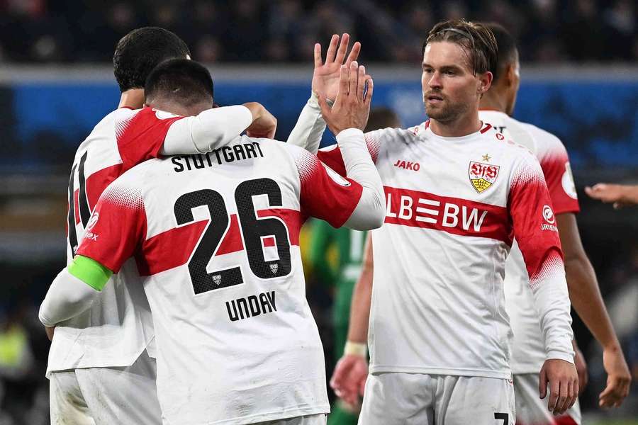 Der VfB Stuttgart ist eine Runde weiter Der VfB Stuttgart ist eine Runde weiter